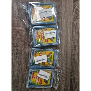 Crayola 24 Count Crayons Bulk Set 4 Pack with Blue Super Stacker Storage Cases